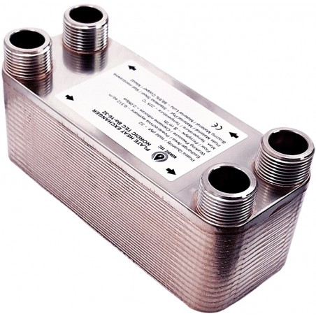 vattenvärmeväxlare Nordic TEc Ba-16-32 SE5 20 kW SE5