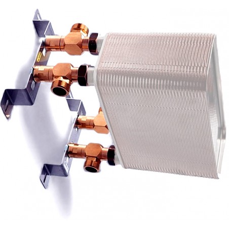 installationssats för plattvärmeväxlare 3/4" Nordic Tec SE4