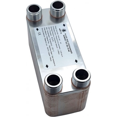 40-platt-Värmeväxlare Nordic Tec Ba-16-40 1" 21 kW SE4