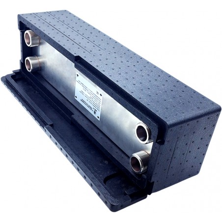 vaermevaexlare med vaermeisolering Nordic Tec Ba-60-40-SE3 DN32