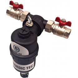 Magnetfilter 1" Smutsavskiljare Nordic Tec DN25 SE3