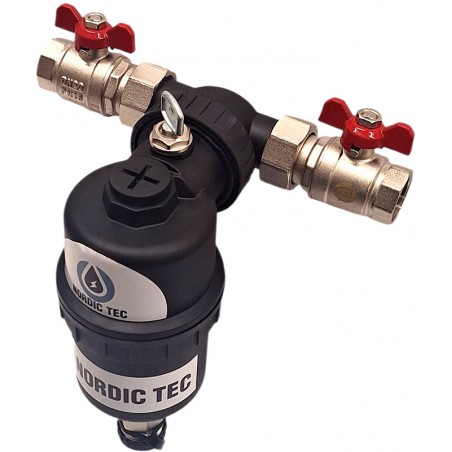 Magnetfilter 1" Smutsavskiljare Nordic Tec DN25 SE3