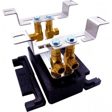 Plattvärmeväxlare Nordic Tec Ba-12-50 3/4" 100 kW FULL-SET