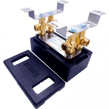 Värmeväxlare Nordic Tec Ba-16-12 1" 10 kW full-set