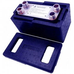 Värmeväxlare med 50 plattor för pannor och kaminer Ba-16-50 2