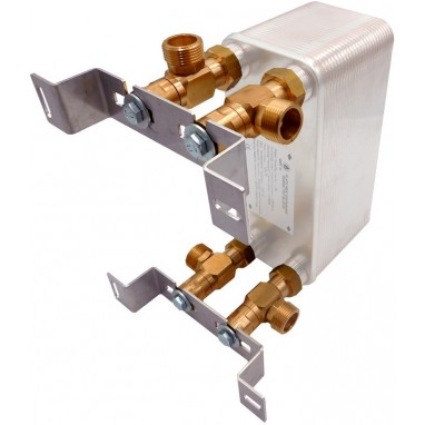 Monteringsset för plattvärmeväxlare 1" Ba-16-50-60