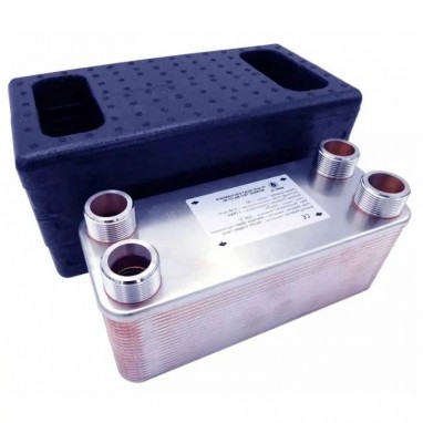 Värmeväxlare Nordic Tec Ba-32-30 1" isolering