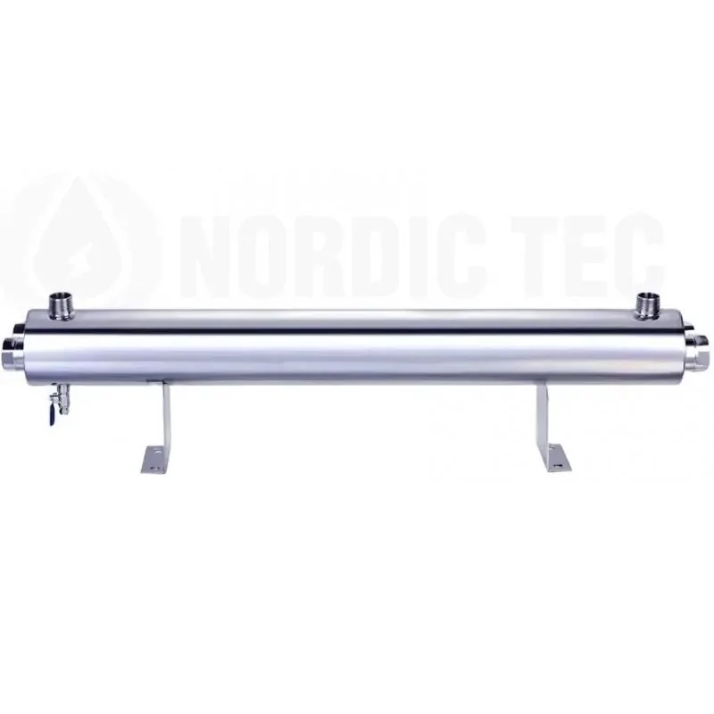 Vattenfilter NORDIC TEC med UV Lampa PHILIPS 110W 24GPM 1"