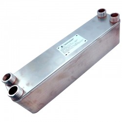 Värmeväxlare 60 plattor Nordic Tec Ba-60-60 1 1/4" 660 kW