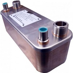 Värmeväxlare Gas-Vätska NORDIC TEC Ba-26-60-F 1,56m² 16 kW