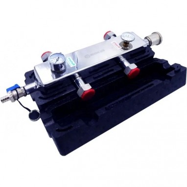 Hydraulisk separator + Manometer + termometer SNT