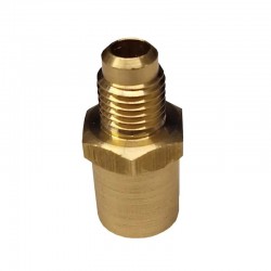 Nippel för värmeväxlare: Rör 5/8" | Gänga 1/4" SAE