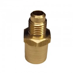 Nippel för värmeväxlare: Rör 7/8" | Gänga 1/4" SAE