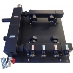 Hydraulisk separator med fördelare-samlare NORDIC 2 sektioner