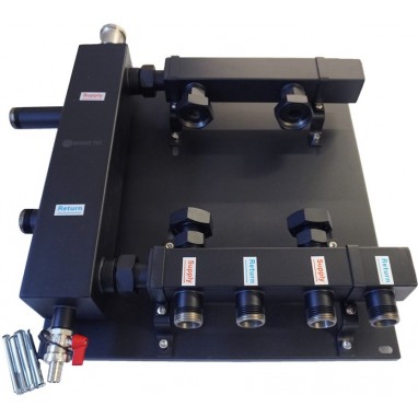 Hydraulisk separator med fördelare-samlare NORDIC 2 sektioner