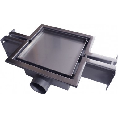 Estetiskt avlopp för garage