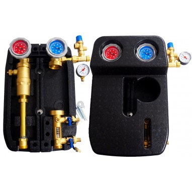 Solarstation Solstation Solarpumpgrupp dn25 Nordic Tec NORDIC TEC tvåsträngad 1"