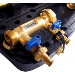 Solarstation Solstation Solarpumpgrupp dn25 Nordic Tec NORDIC TEC tvåsträngad 1" 2