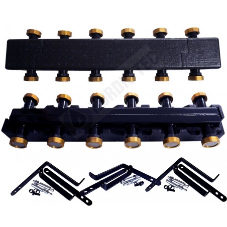 Värmefördelare för Pumpgrupper-Shuntgrupper Nordic Tec 3–6 se