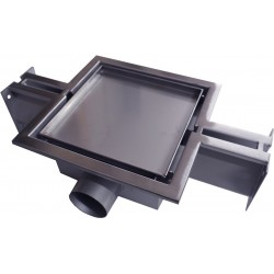 Avloppsgaller för garage, källare, pannrum – 2 EXITS