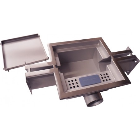 Avloppsgaller i garage eller pannrum – 2-Exits Nordic TEc