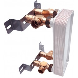 Monteringssats för plattvärmeväxlare DN25 - 1" 2