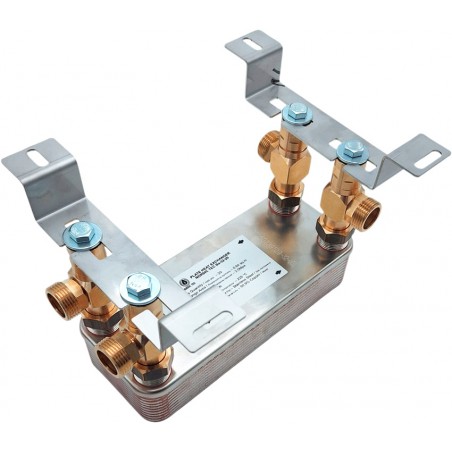 Värmeväxlare Nordic Tec Ba-32-20 1" 125 kW