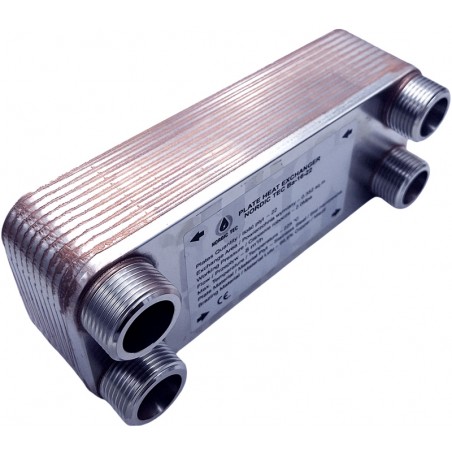 plattvärmeväxlare fjärrvärme Nordic Tec Ba-16-22 SE9