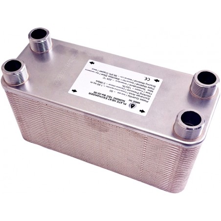 värmeväxlare golvvärme Nordic Tec Ba-32-50 SE9