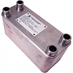 Värmeväxlare med 50 plattor NORDIC TEC Ba-32-50 se8