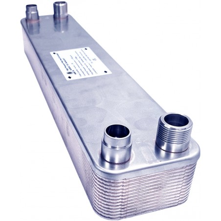 Värmeväxlare Köldmedium Freon 26-plator Nordic Tec Ba-68-26-F SE80