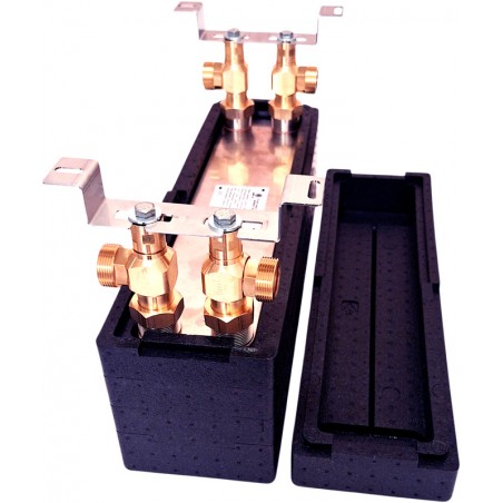 Komplett set med plattvärmeväxlare Nordic Tec Ba-60-60 SE90