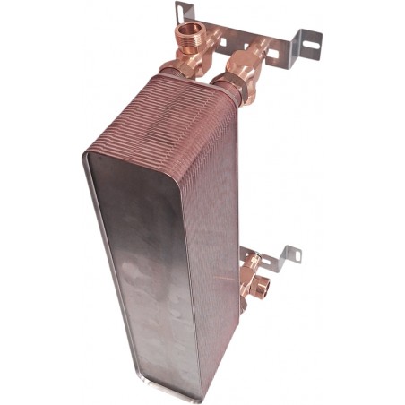 Värmeväxlare 60 plattor Nordic Tec Ba-60-60 1 1/4" 660 kW