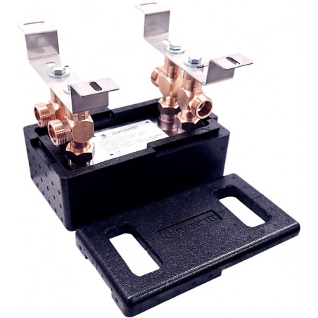 Plattvärmeväxlare FULL-SET Nordic Tec Ba-16-24 1" 100 kW