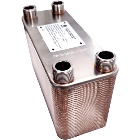 Värmeväxlare Nordic Tec Ba-32-60 60 kW SE7