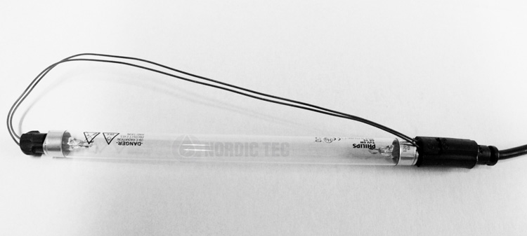 Anslutning av brännaren till UV-vattenlampa - PHILIPS