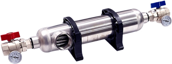 rorvarmevaxlare med ventiler för pool Nordic Tec B155 45 kW