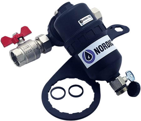 magnetfilter 3/4" smutsavskiljare 3/4" Nordic Tec SE0