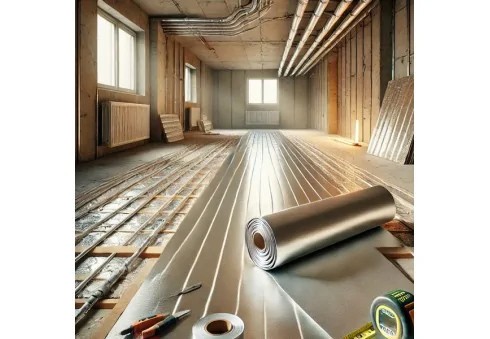 Aluminiumfolie under golvvärme – är det värt att använda den?