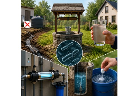 Colibakterier i brunnen – vad ska man göra?