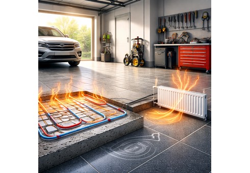 Golvvärme i garaget – är det meningsfullt?