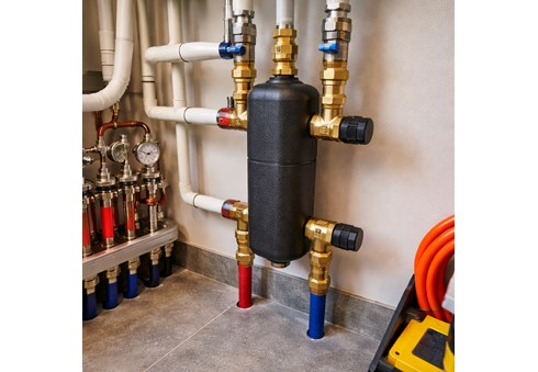 Hydraulisk separator för golvvärme – Analys