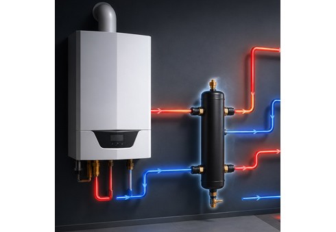 Hydraulisk separator till gaspanna – är den nödvändig?