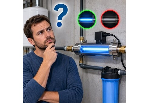 Måste UV-lampan vara på hela tiden?