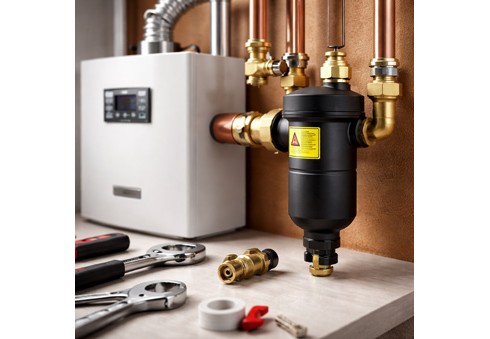 Smutsavskiljare för gaspanna – Analys av lösningen