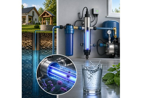 UV-lampa för brunnsvatten – hjälper det?